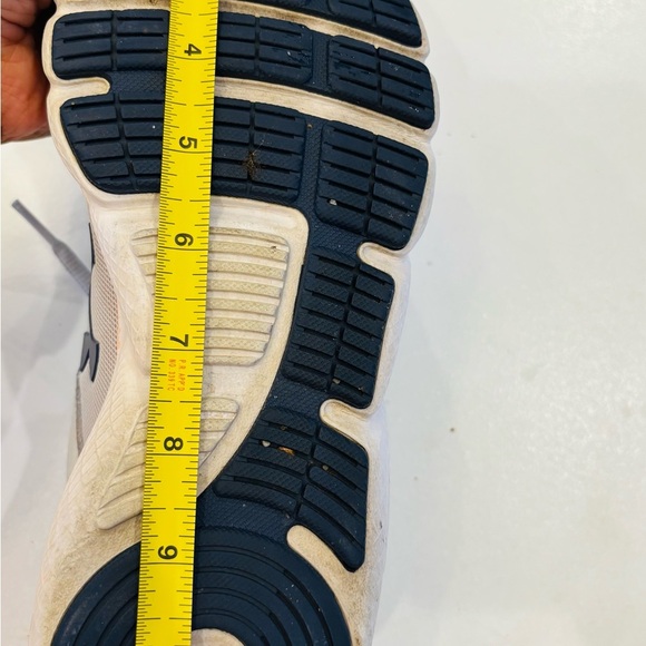 Under Armour Light Gray and Navy Sneakers Women’s size 9 - Picture 3 of 10